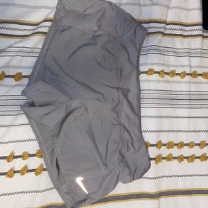 Gray Nike Running Shorts